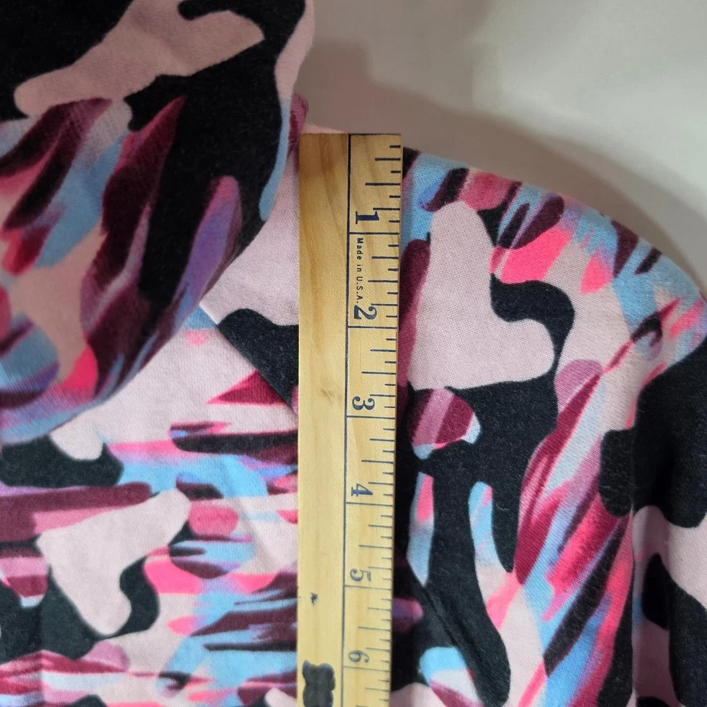 Under Armour Girls Hoodie YLG Youth Large Pink Camo Fleece Pullover Sweatshirt